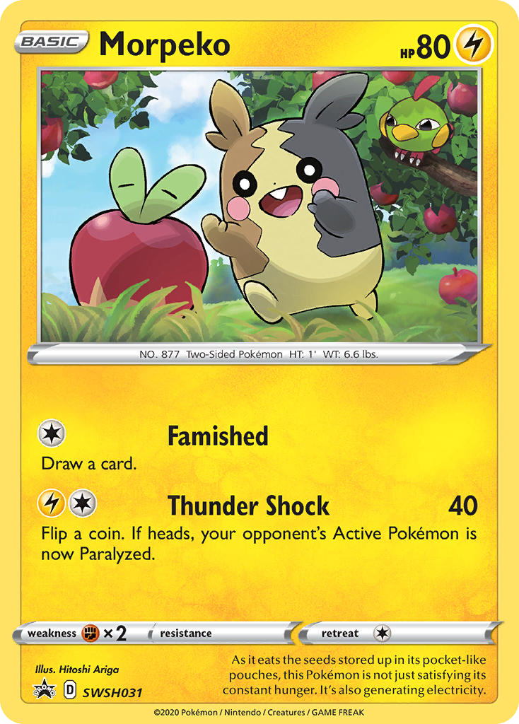 Morpeko — illustrated card