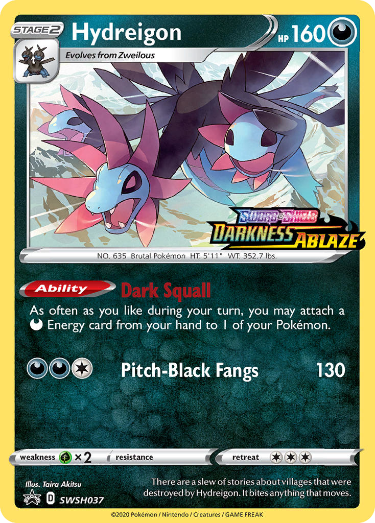 Hydreigon — illustrated card