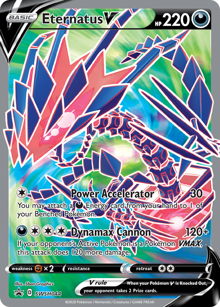 Eternatus V — illustrated card