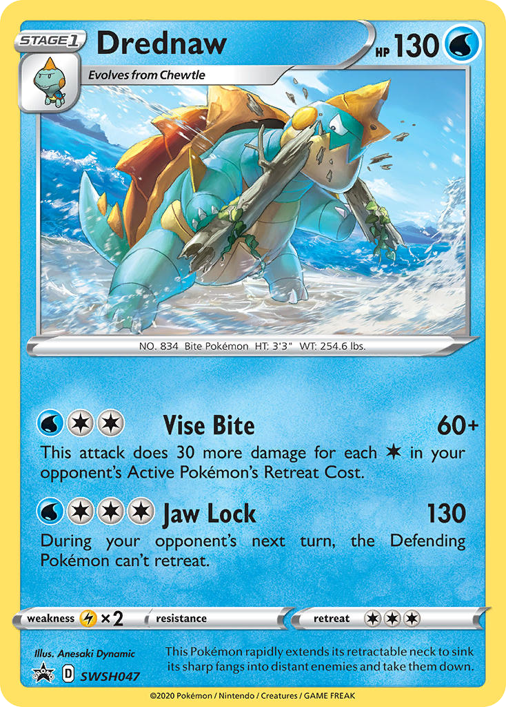Drednaw — illustrated card