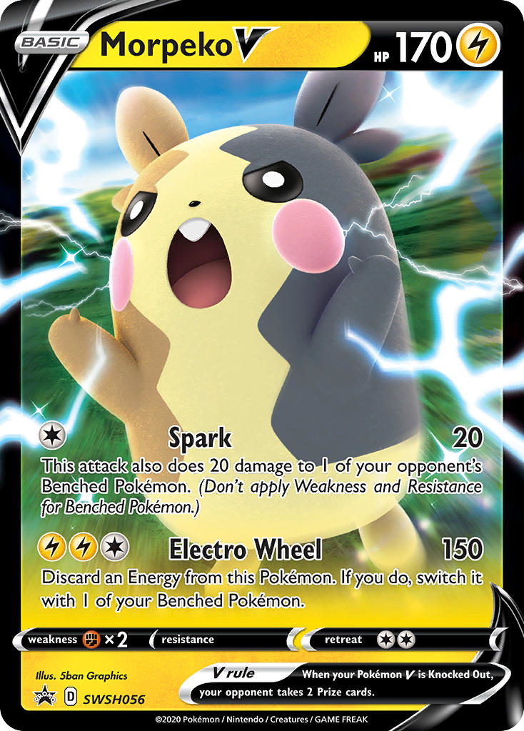 Morpeko V — illustrated card