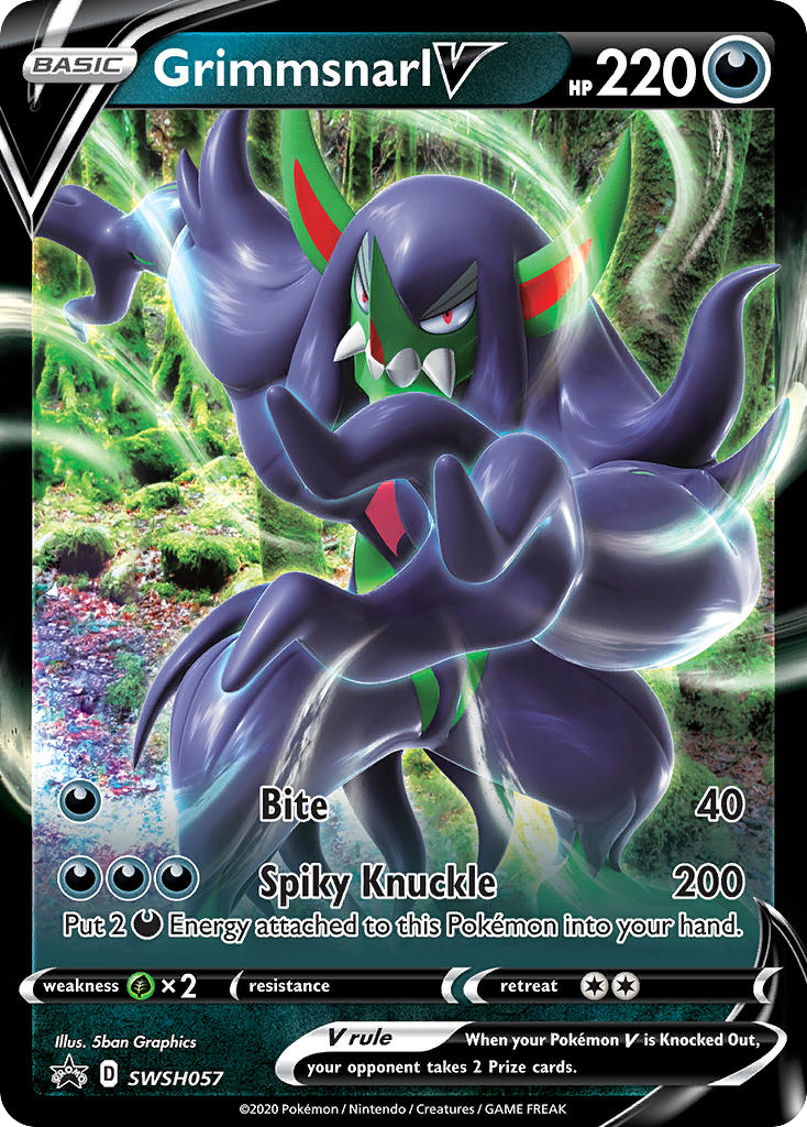 Grimmsnarl V — illustrated card