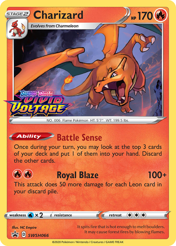 Charizard — illustrated card