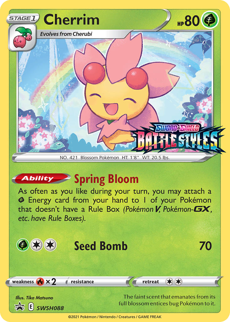 Cherrim — illustrated card