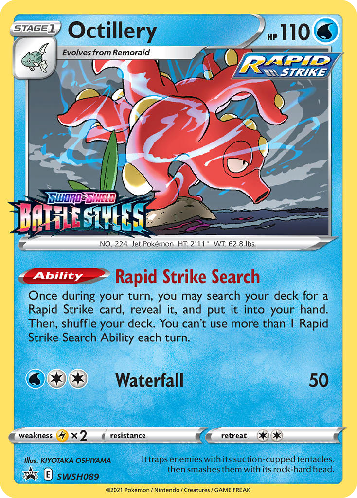 Octillery — illustrated card