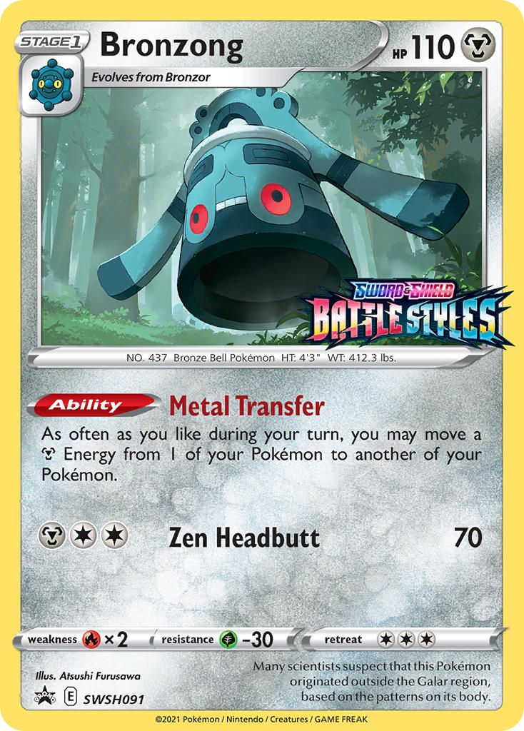 Bronzong — illustrated card