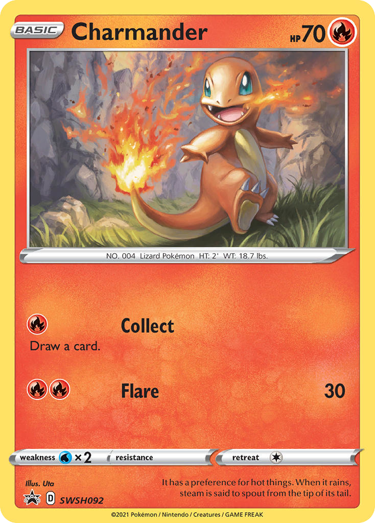 Charmander — illustrated card