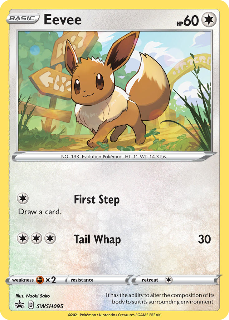 Eevee — illustrated card