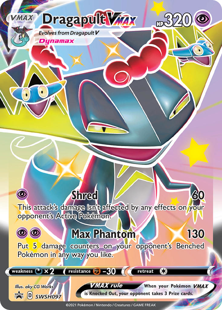 Dragapult VMAX — illustrated card
