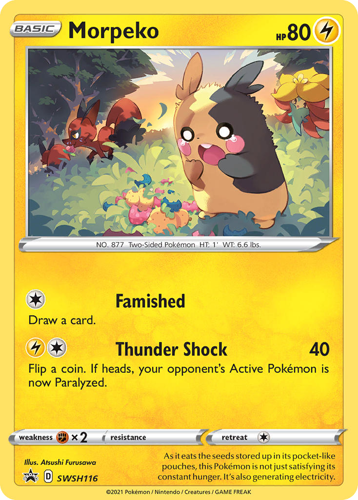 Morpeko — illustrated card