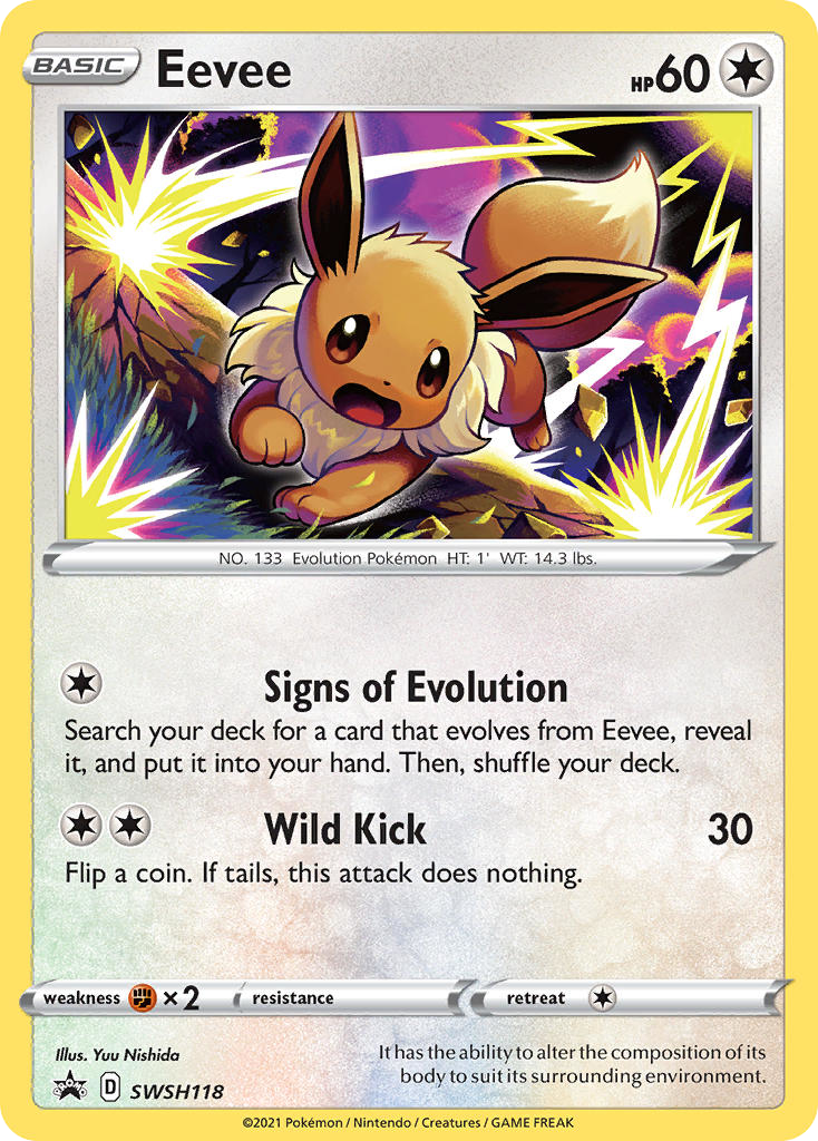 Eevee — illustrated card