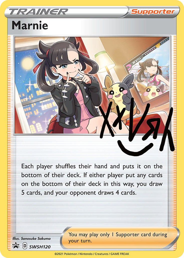 Marnie — illustrated card