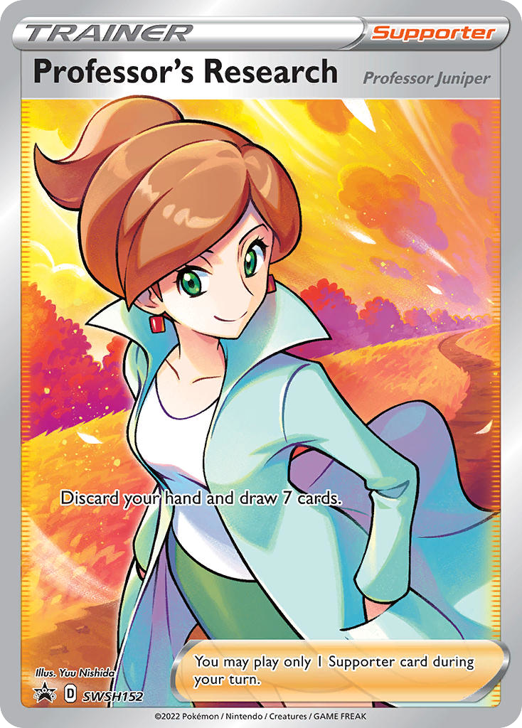 Professor's Research — illustrated card