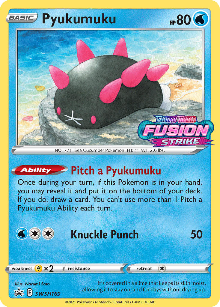 Pyukumuku — illustrated card