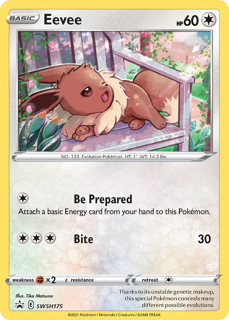 Eevee — illustrated card