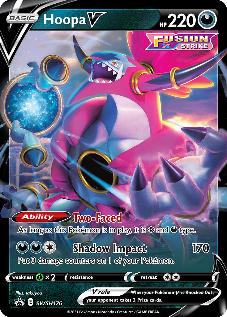 Hoopa V — illustrated card