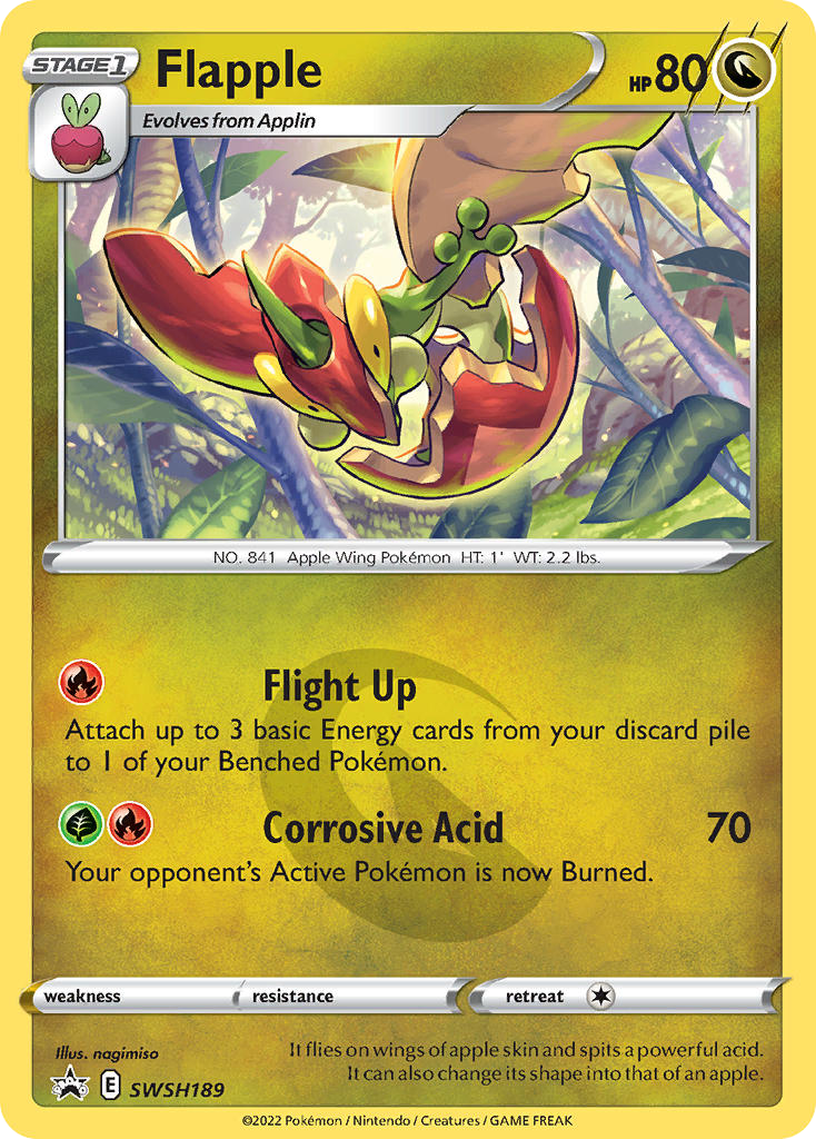 Flapple — illustrated card
