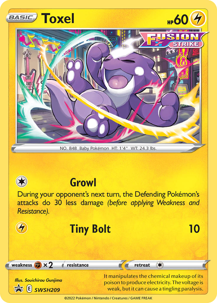Toxel — illustrated card