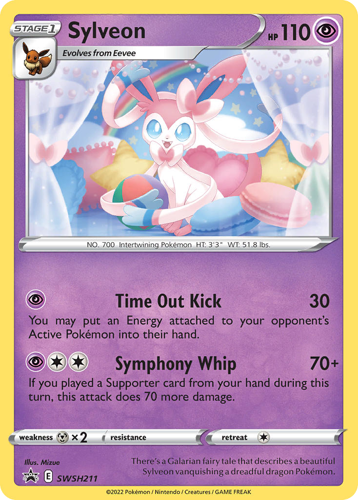 Sylveon — illustrated card