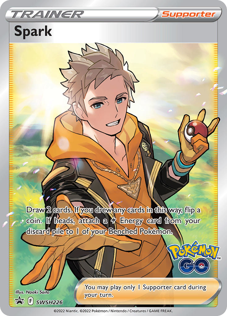 Spark — illustrated card