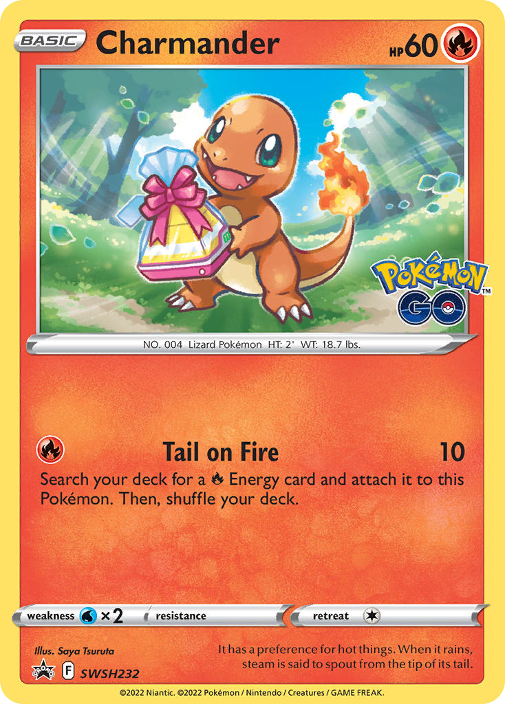 Charmander — illustrated card