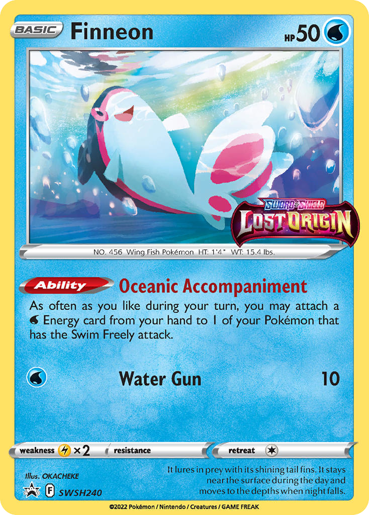 Finneon — illustrated card