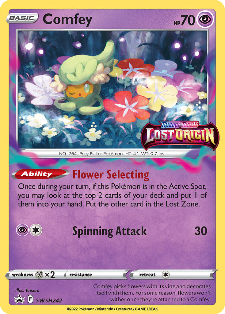 Comfey — illustrated card