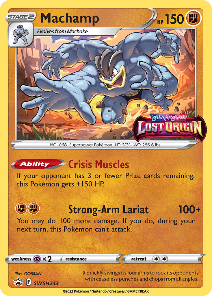 Machamp — illustrated card