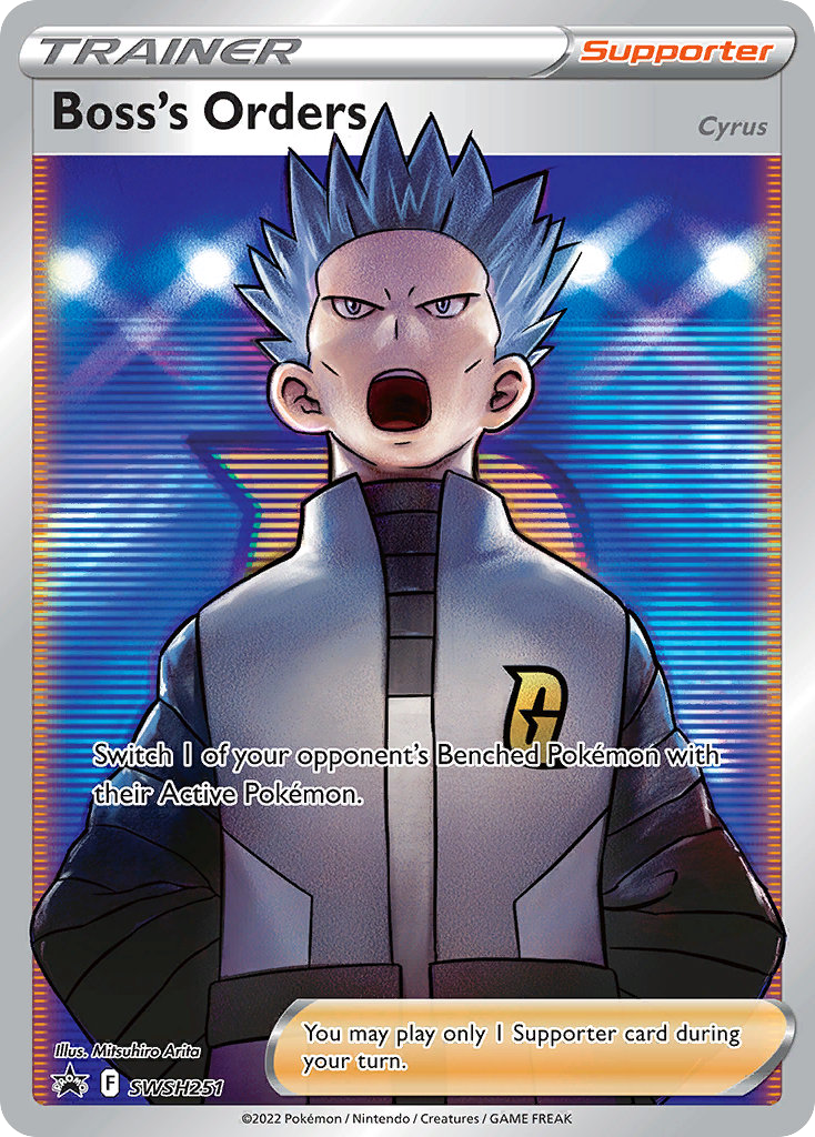 Boss's Orders — illustrated card