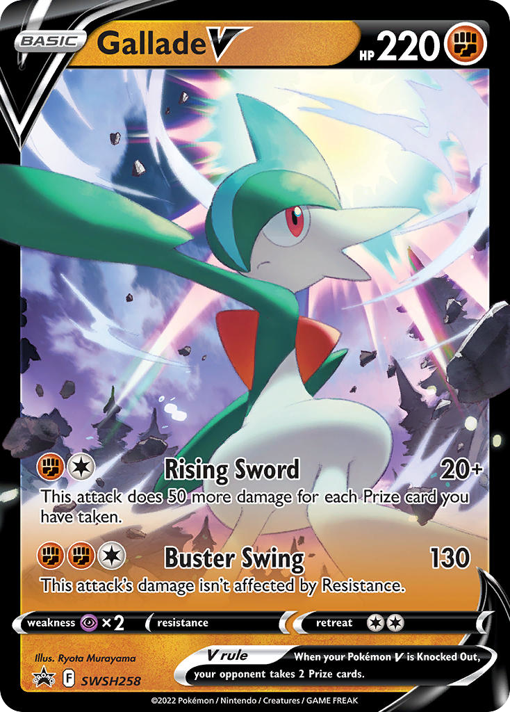 Gallade V — illustrated card
