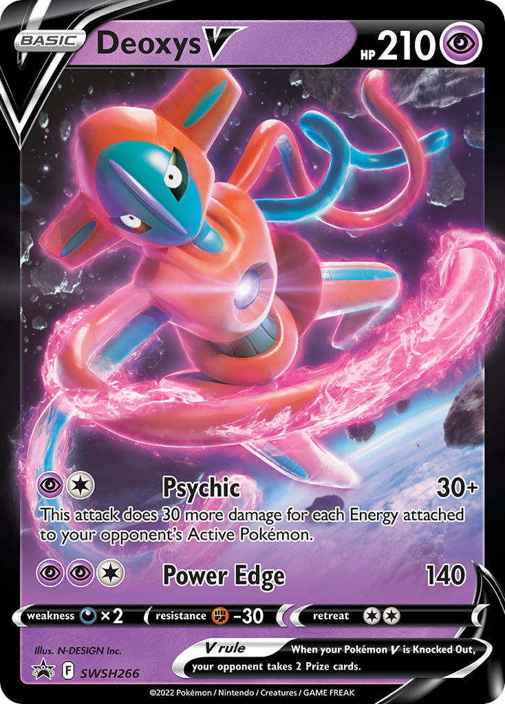 Deoxys V — illustrated card