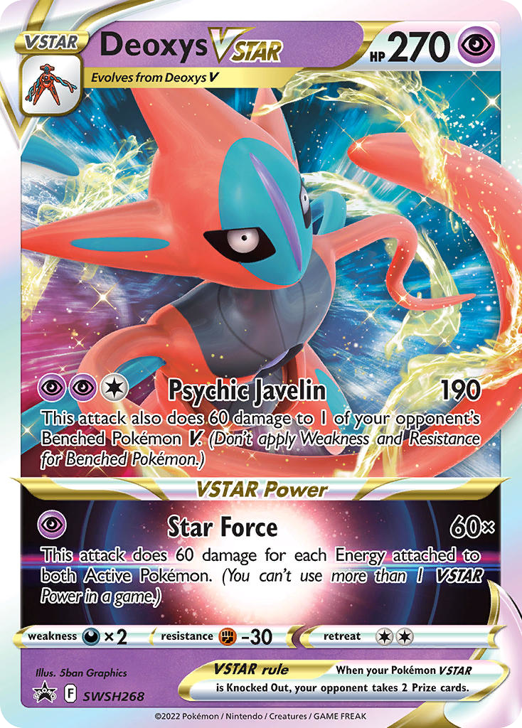 Deoxys VSTAR — illustrated card