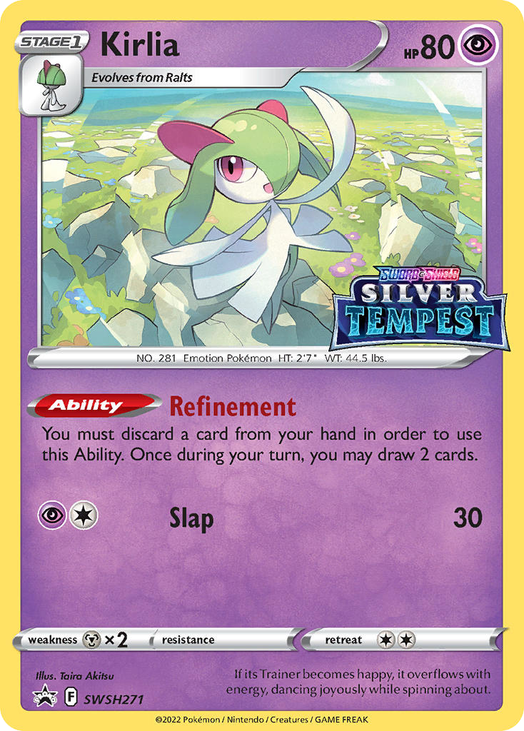 Kirlia — illustrated card