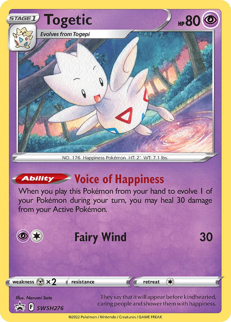 Togetic — illustrated card
