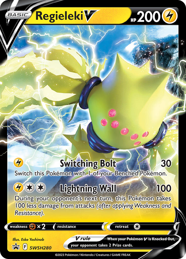 Regieleki V — illustrated card
