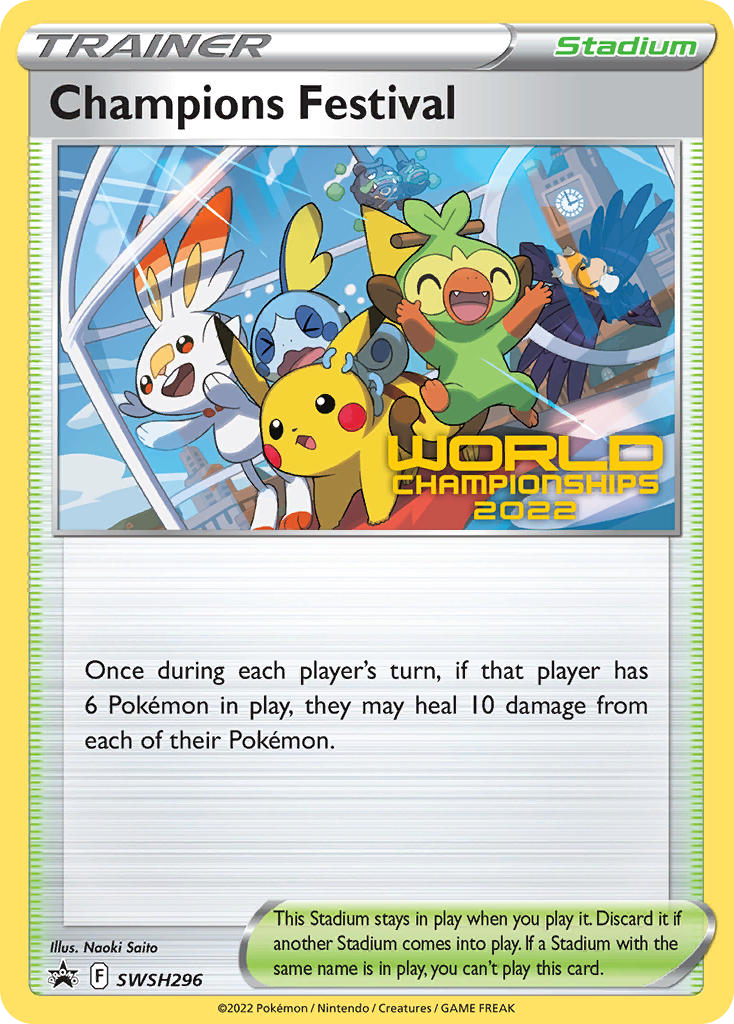 Champions Festival — illustrated card