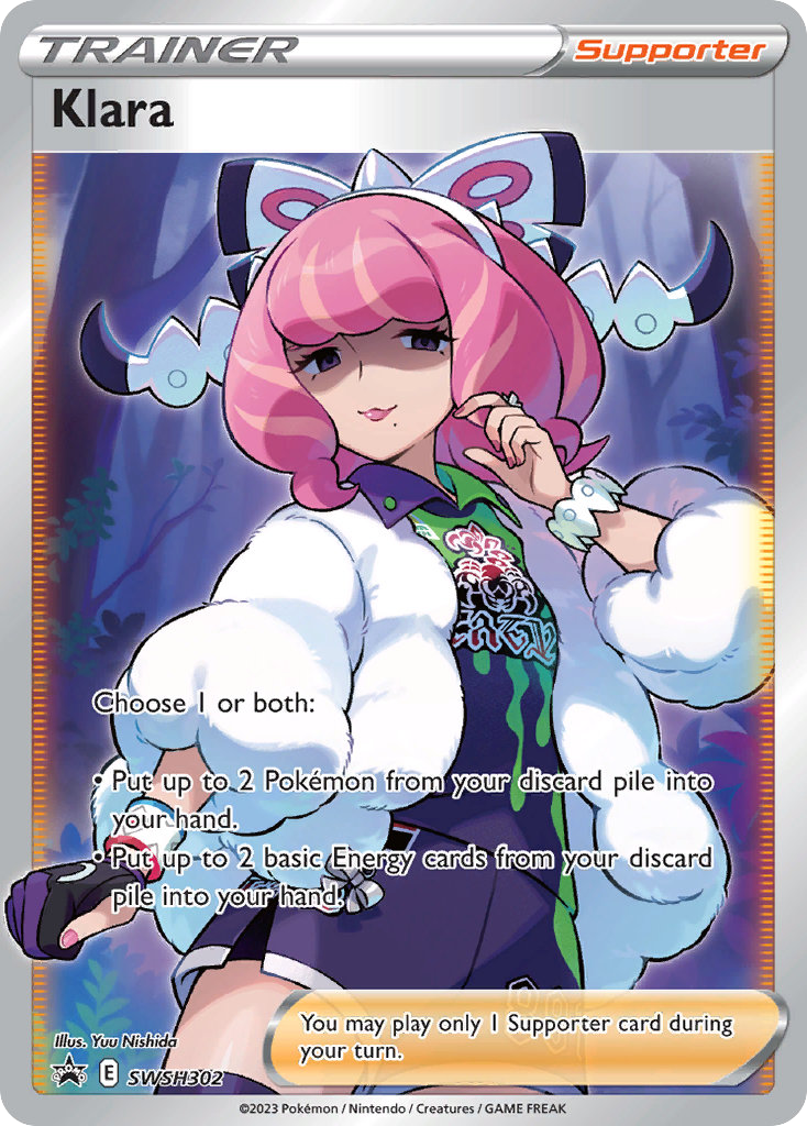 Klara — illustrated card