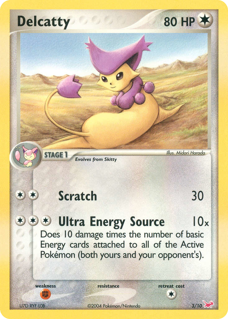 Delcatty — illustrated card