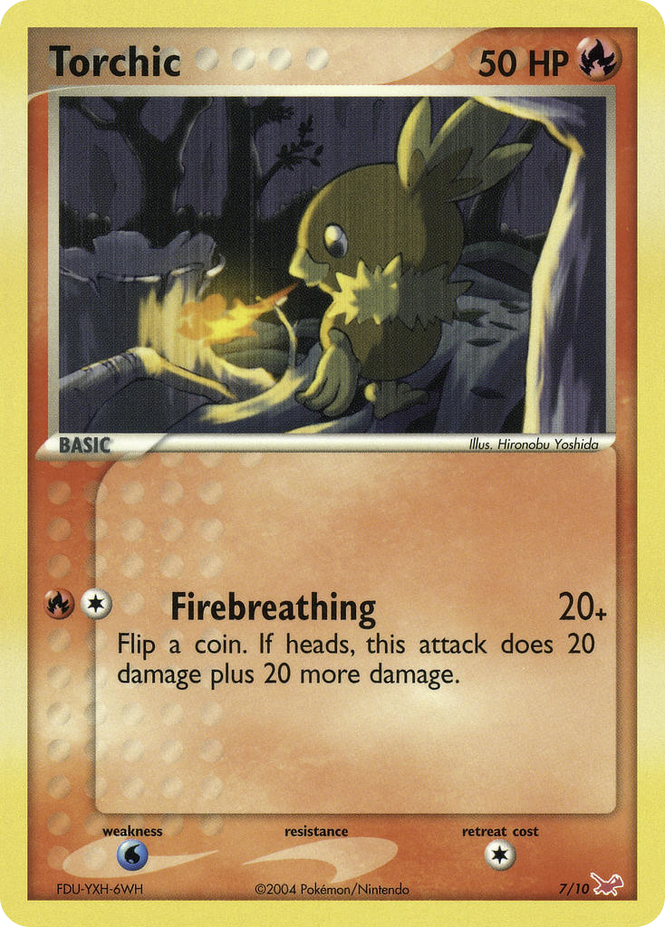Torchic — illustrated card