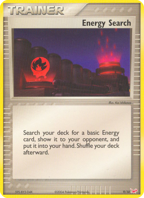 Energy Search — illustrated card