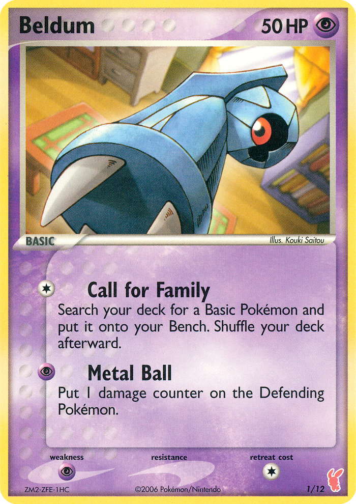 Beldum — illustrated card