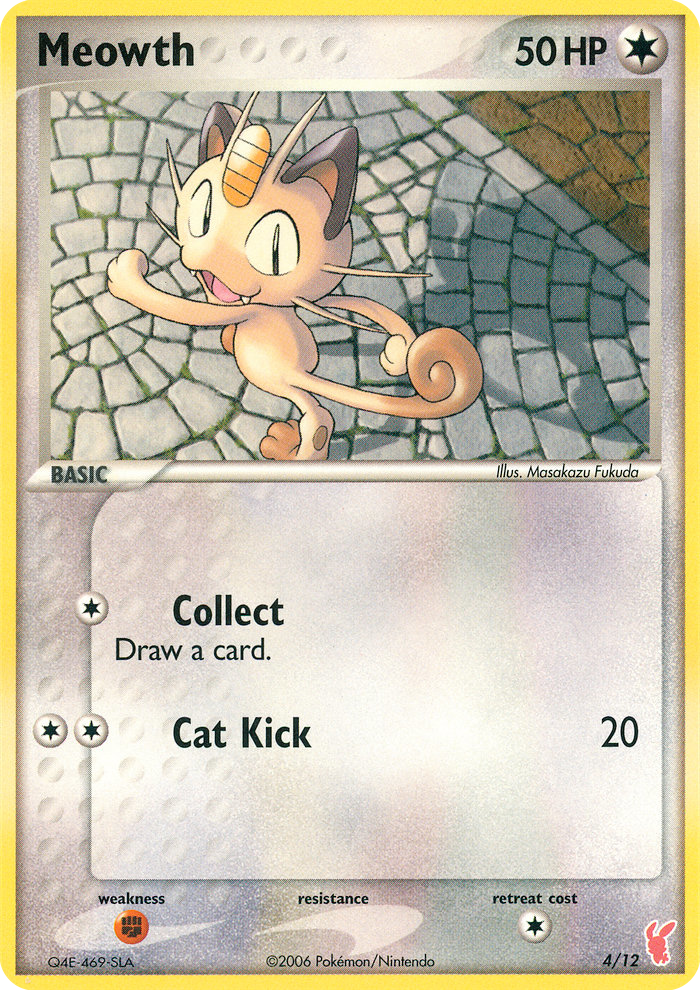 Meowth — illustrated card