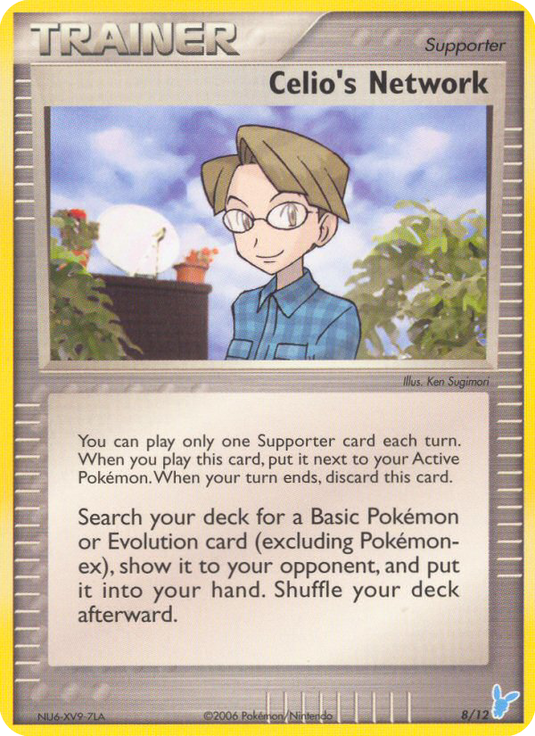 Celio's Network — illustrated card