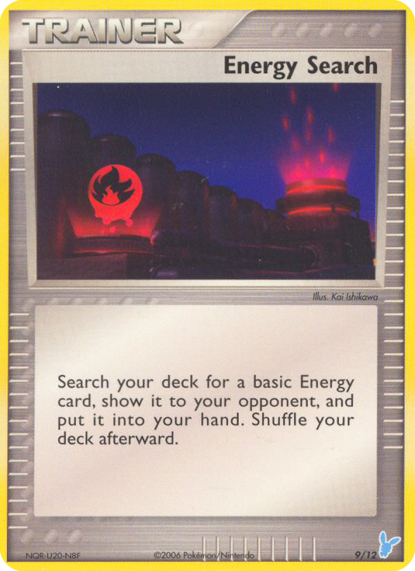 Energy Search — illustrated card