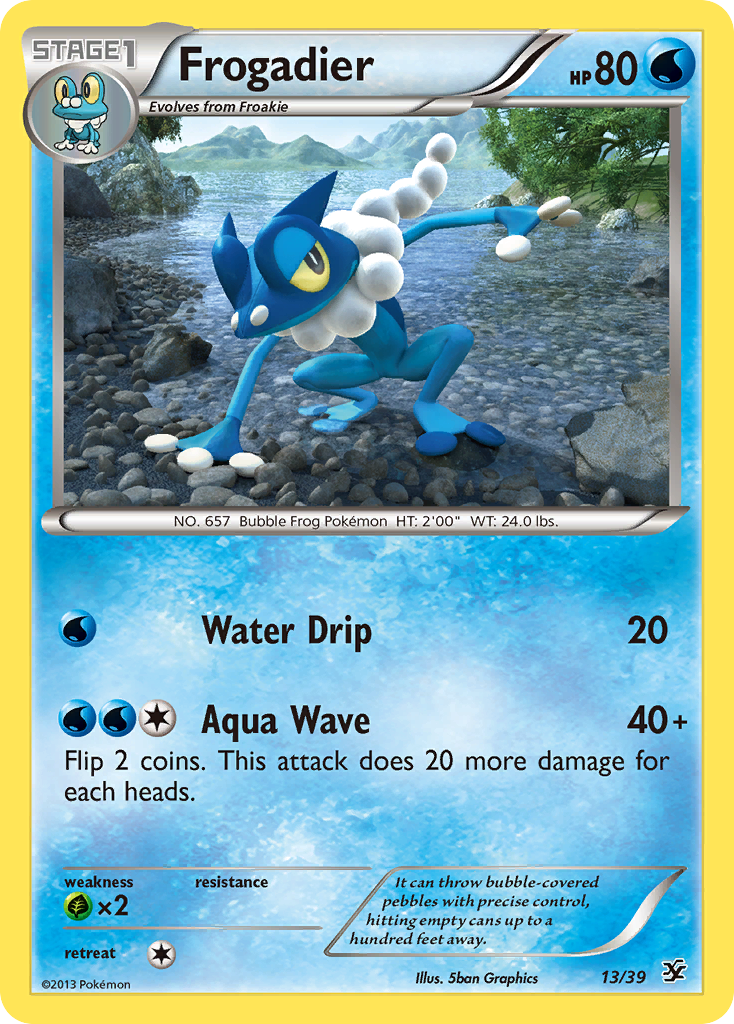 Frogadier — illustrated card