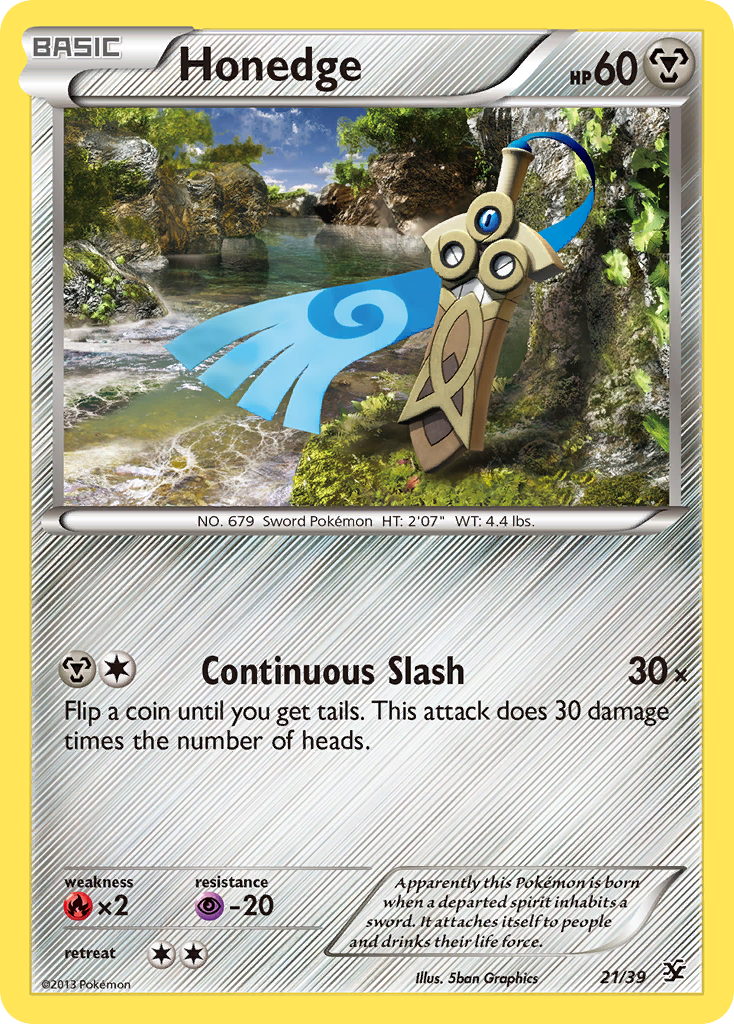 Honedge — illustrated card