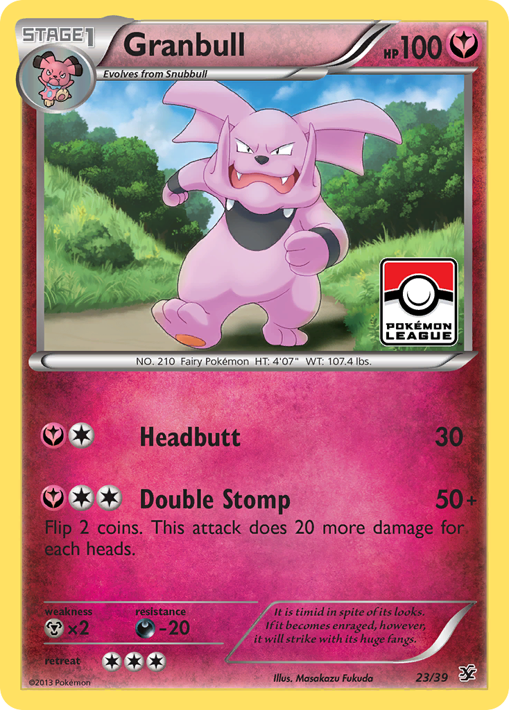 Granbull — illustrated card
