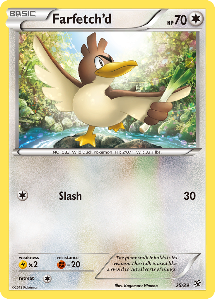 Farfetch'd — illustrated card