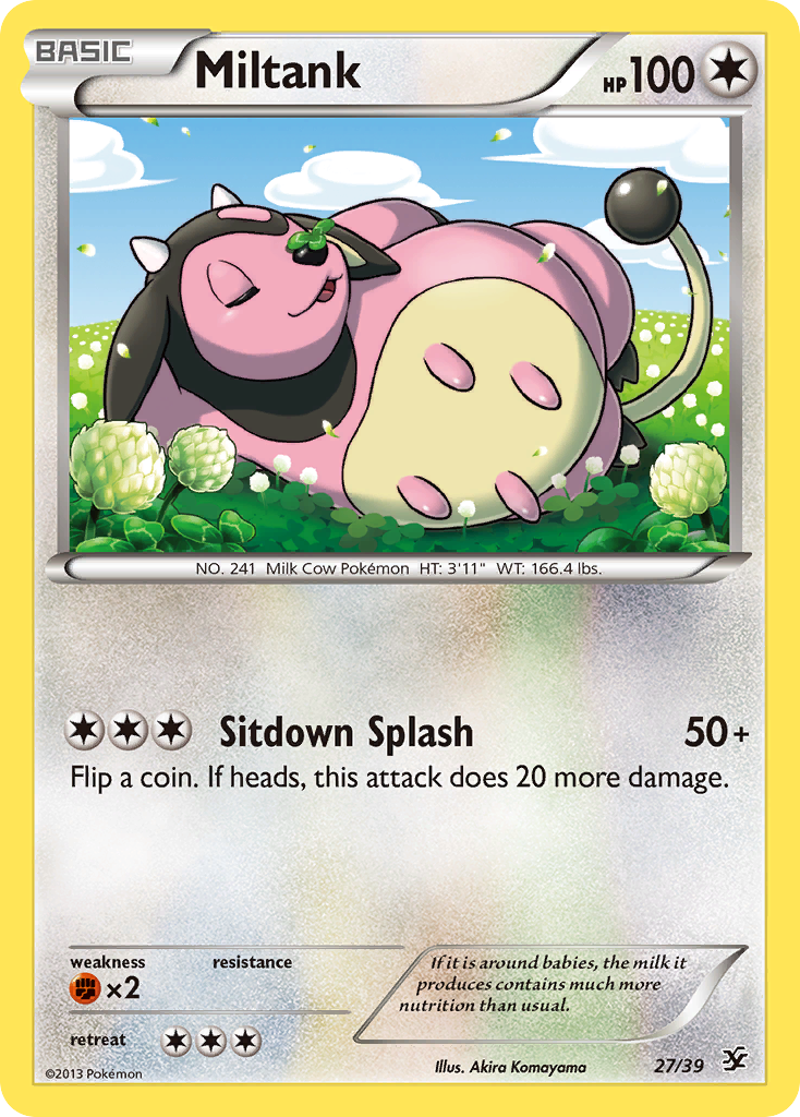 Miltank — illustrated card