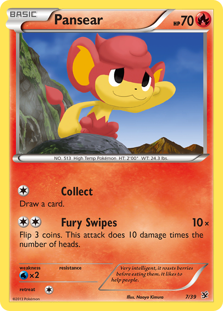 Pansear — illustrated card